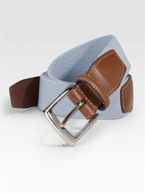 saks fifth men's belts